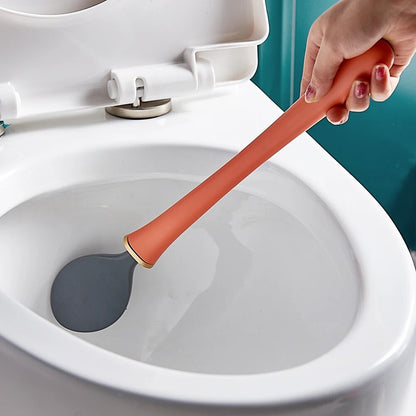Silikonowa szczotka do WC z uchwytem