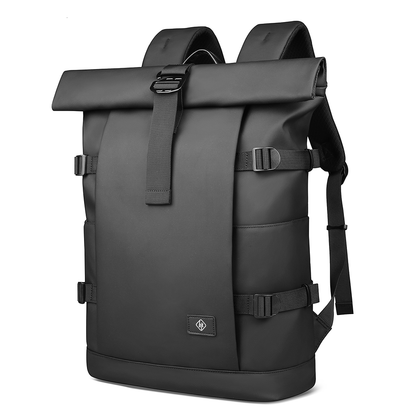 Plecak Podróżny Rolltop z Przegrodą na Laptopa 17 Cali i Rozszerzaną Pojemnością