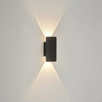 Lampa Ścienna LED 18W z Aluminiową Obudową do Zastosowań Zewnętrznych