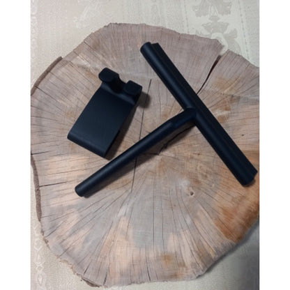 Shower squeegee with holder