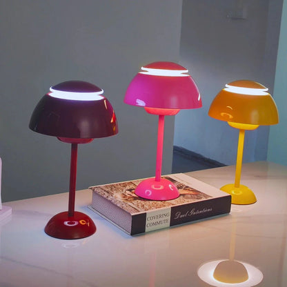 Bezprzewodowa Lampa Stołowa LED z Funkcją Ściemniania i Sterowaniem Dotykowym