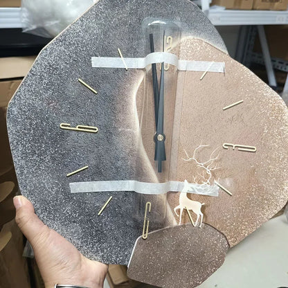 Wall clock with LED backlight