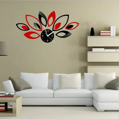 3D acrylic wall clock