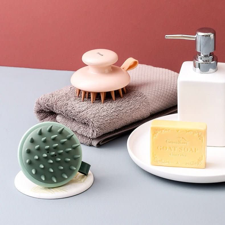 Scalp massage brush