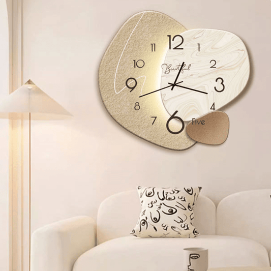 Quiet Scandinavian wall clock