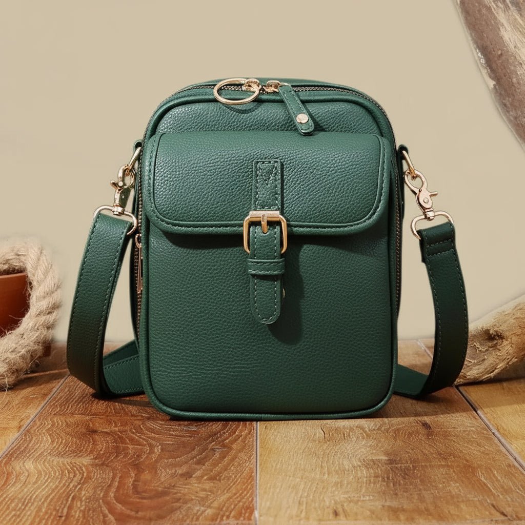 Torba Crossbody z Regulowanym Paskiem i Wieloma Przegrodami