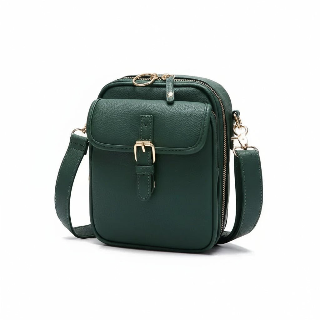 Torba Crossbody z Regulowanym Paskiem i Wieloma Przegrodami