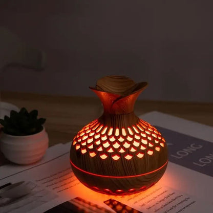 Dyfuzor Zapachowy z Funkcją Nawilżania Powietrza 1L USB do Domu i Biura