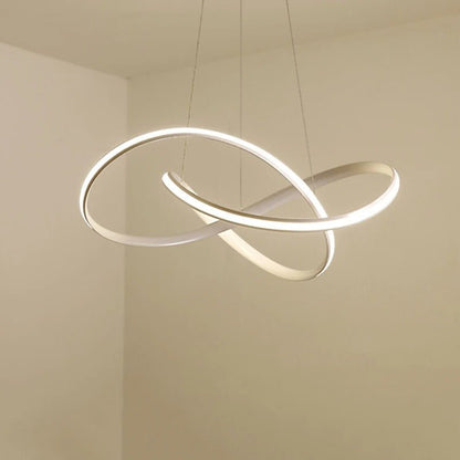 Lampa Wisząca LED w Kształcie Koniczyny z Funkcją Ściemniania i Pilotem