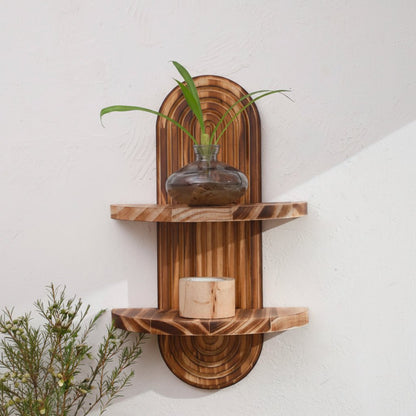 Półki ścienne boho geometryczne