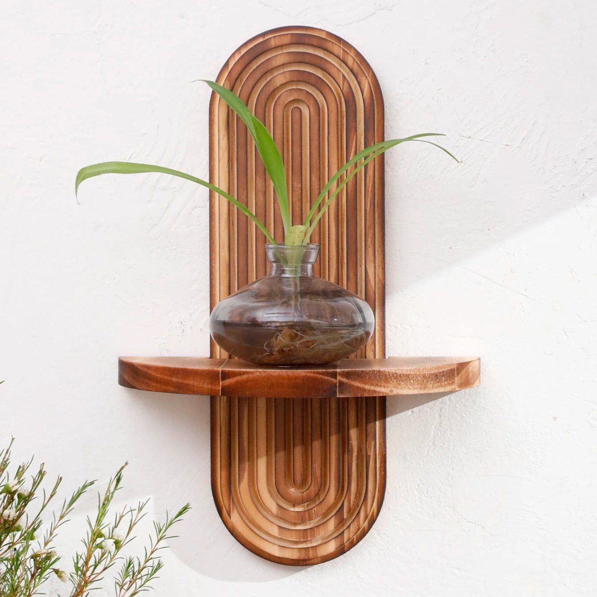 Półki ścienne boho geometryczne