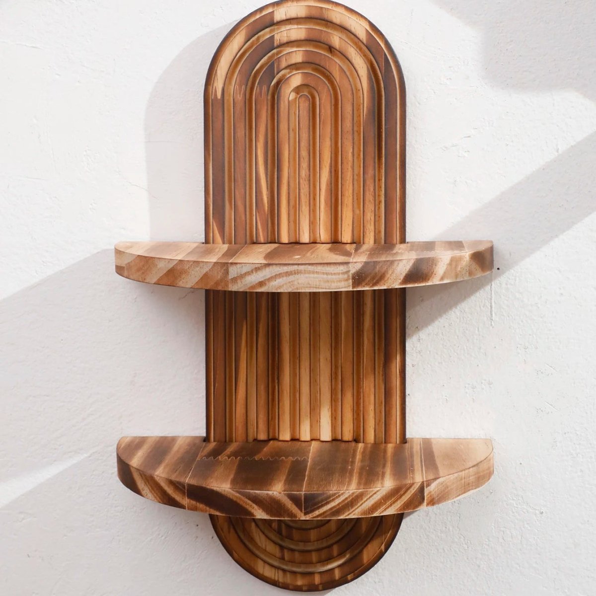 Półki ścienne boho geometryczne