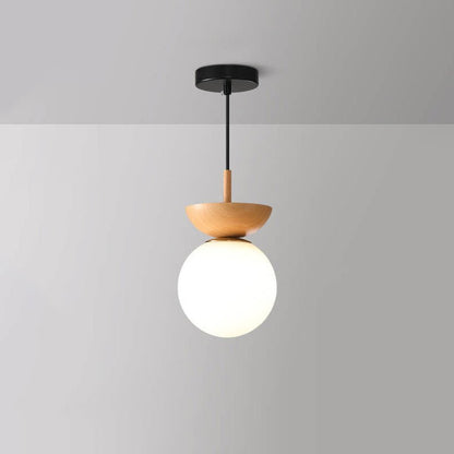 Lampa wisząca LED z 3 trybami światła i przełącznikiem ściennym