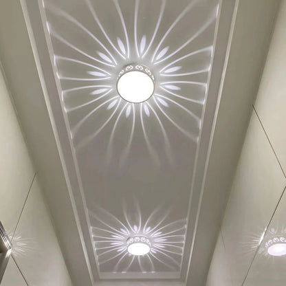 Lampa Sufitowa LED o Smukłej Konstrukcji z Równomiernym Oświetleniem do Wnętrz
