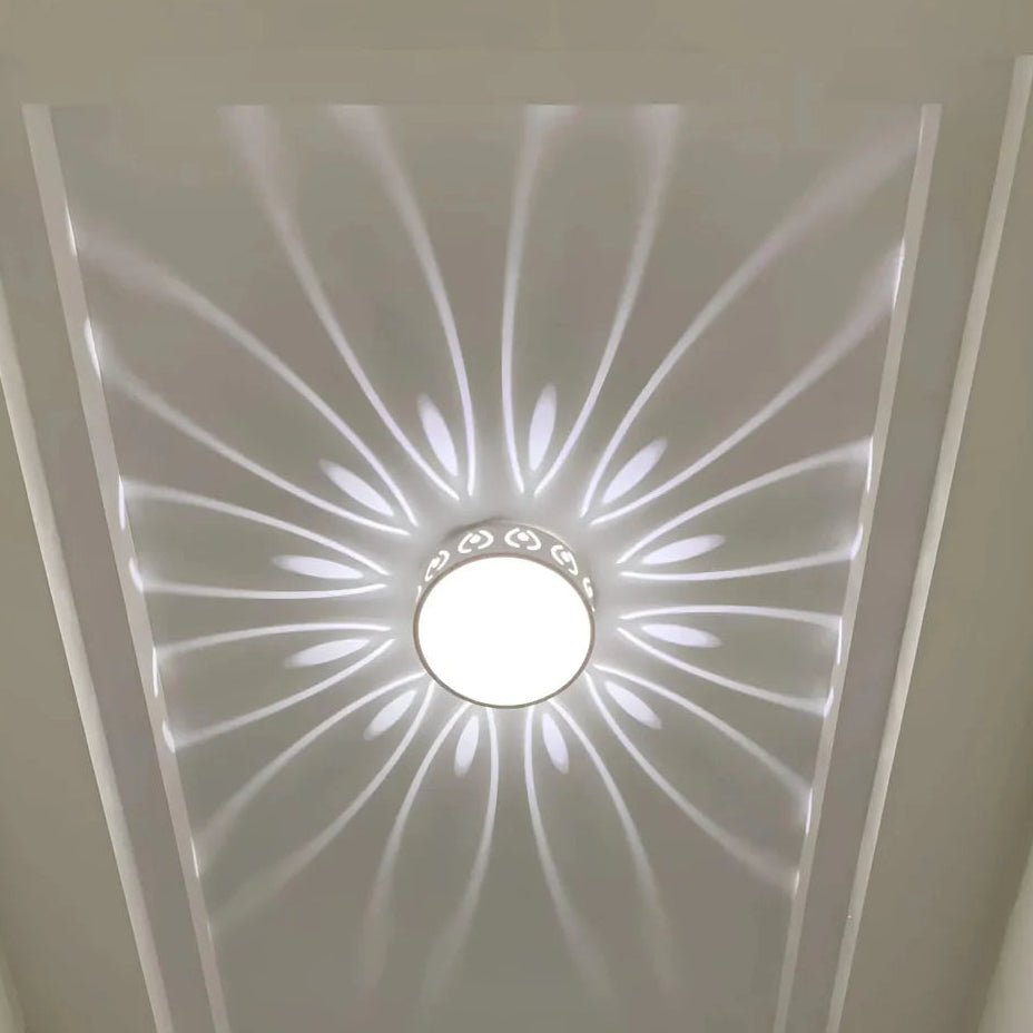Lampa Sufitowa LED o Smukłej Konstrukcji z Równomiernym Oświetleniem do Wnętrz