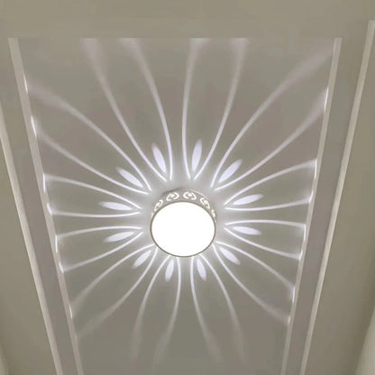 Lampa Sufitowa LED o Smukłej Konstrukcji z Równomiernym Oświetleniem do Wnętrz