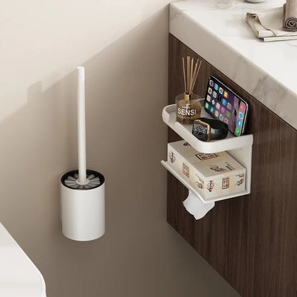 Toilet brush without drilling
