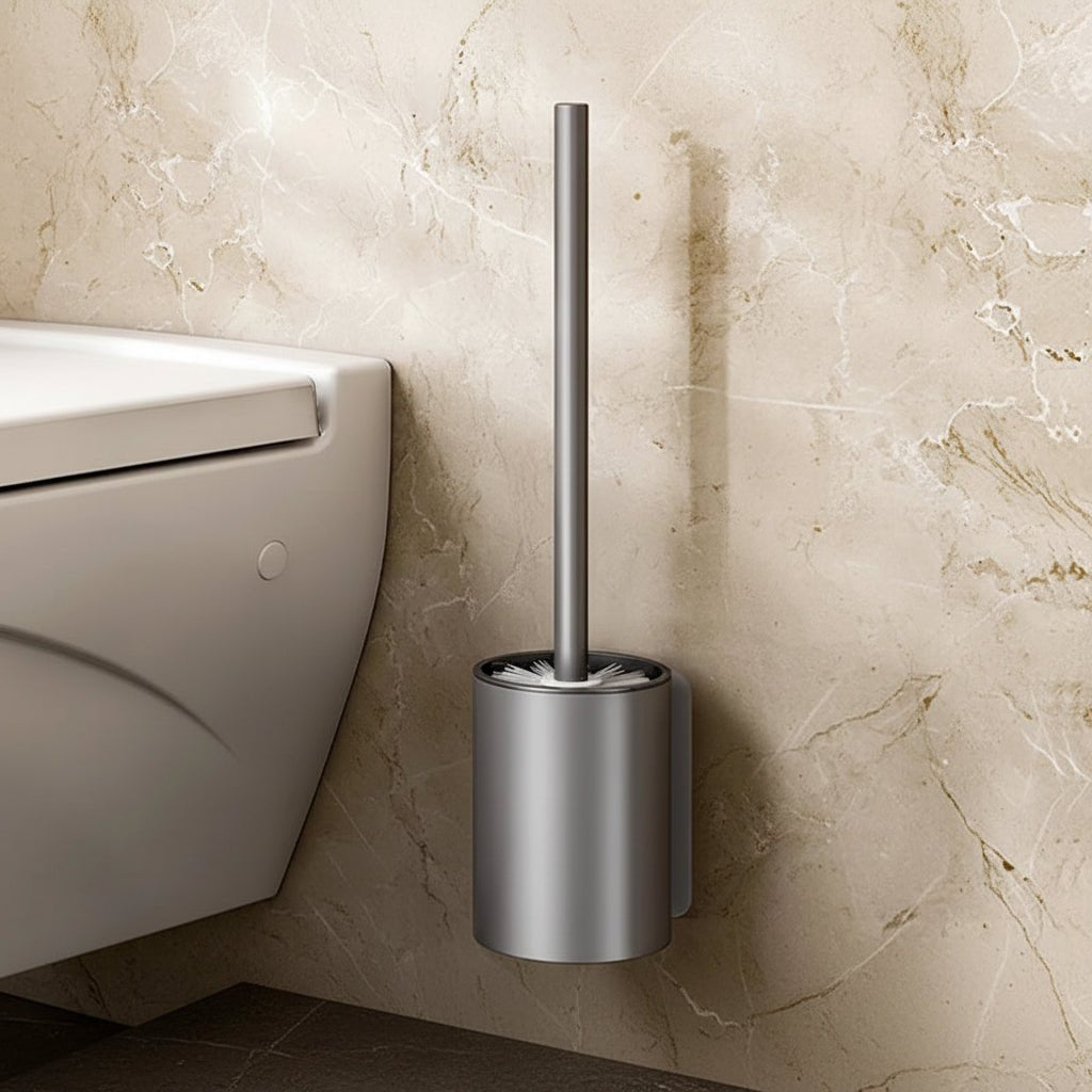Toilet brush without drilling