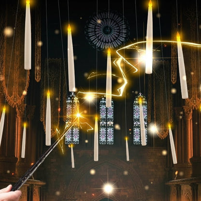 Floating LED candles with remote control – set of 12 pcs.