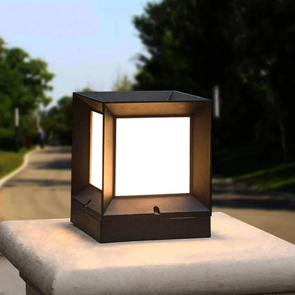 Zewnętrzna Lampa Stojąca LED 12W z Ciepłym Białym Światłem IP65