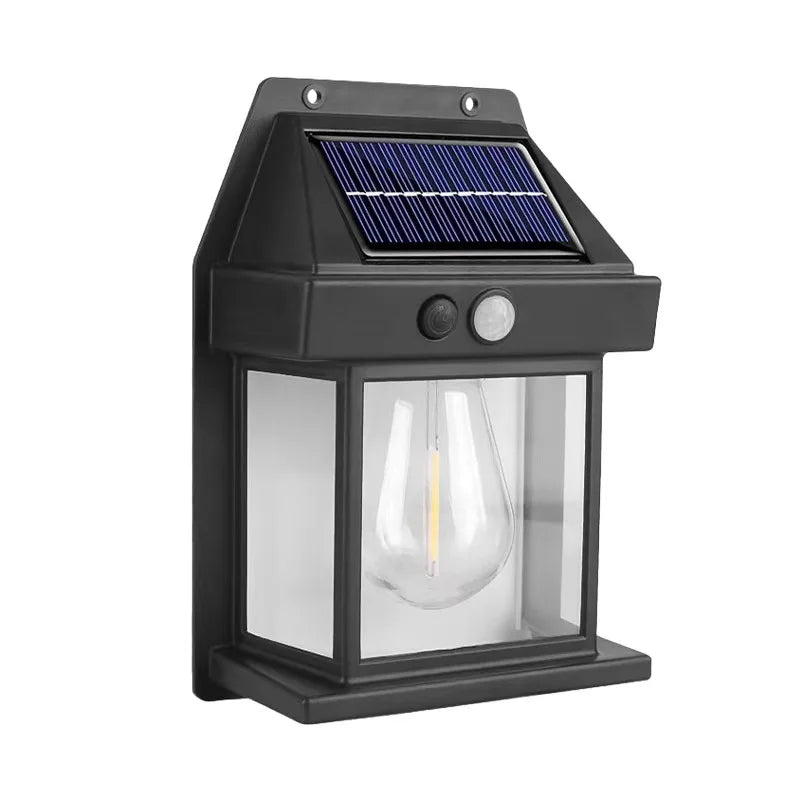 Solarna Lampa Uliczna LED do Oświetlenia Ogrodu i Przestrzeni Zewnętrznych z Czujnikiem Ruchu