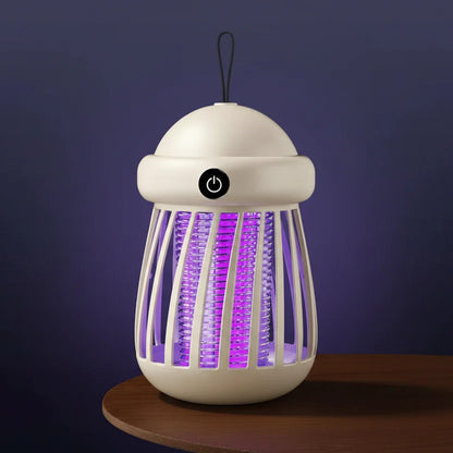 Lampa UV na Komary z Siatką Elektryczną 3000V i Ładowaniem USB