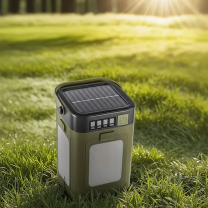 Składana Lampa LED Solarna do Użytku Zewnętrznego i Sytuacji Awaryjnych