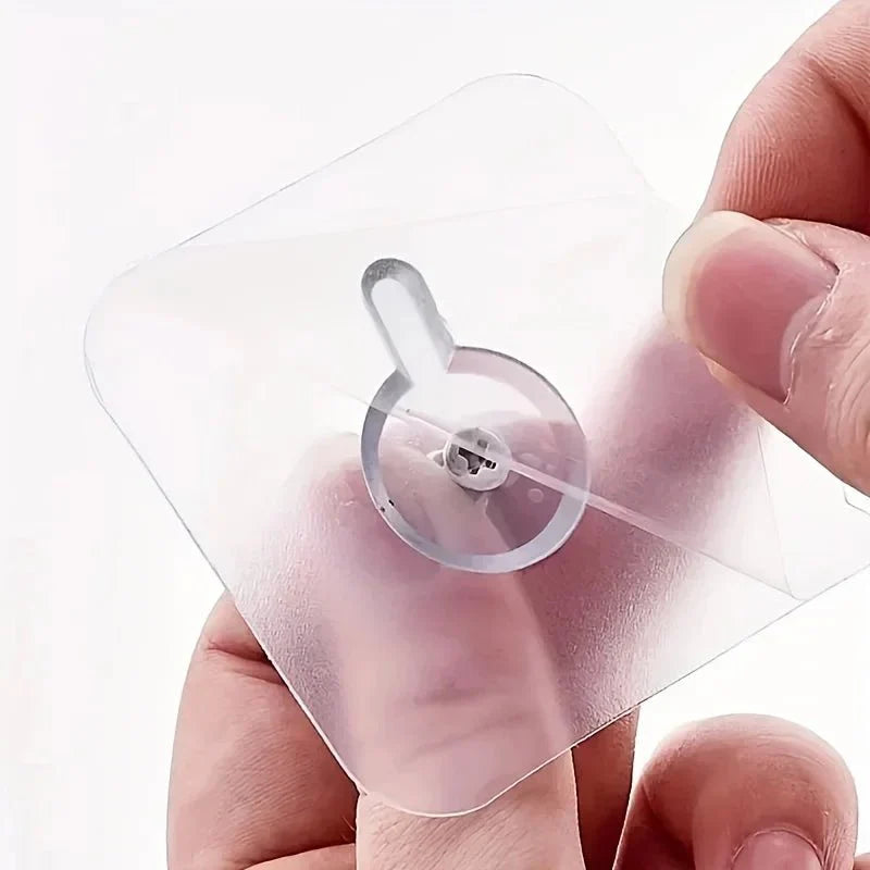 Self-adhesive wall hooks, 10 pcs.
