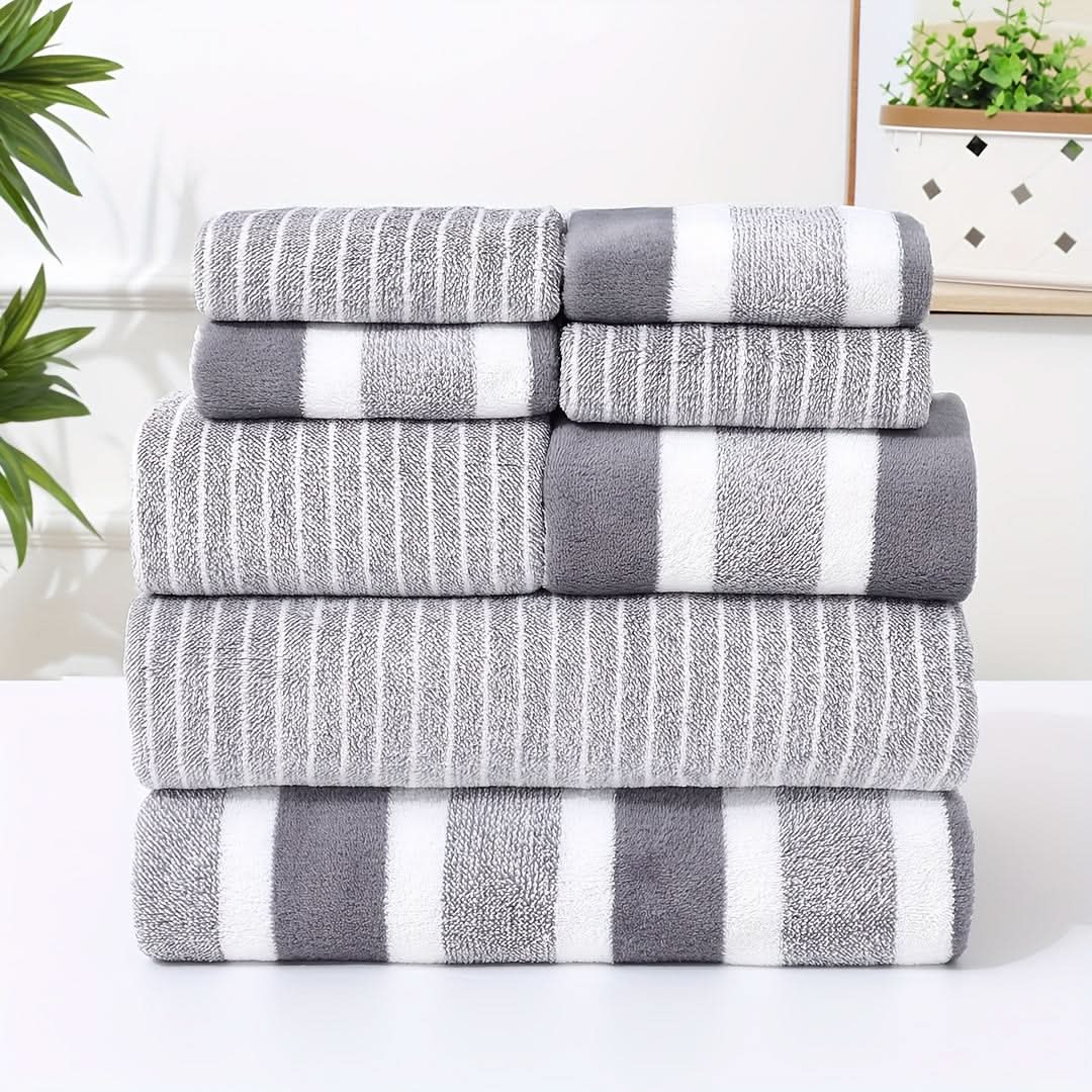 Serviettes en microfibre à séchage rapide (8 pièces)