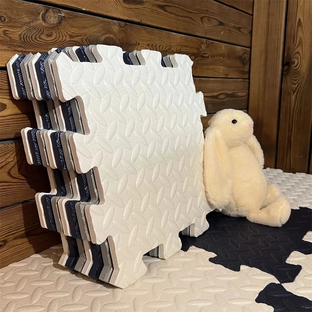 Modułowa Mata Piankowa dla Dzieci 120 × 90 cm z 12 Elementami