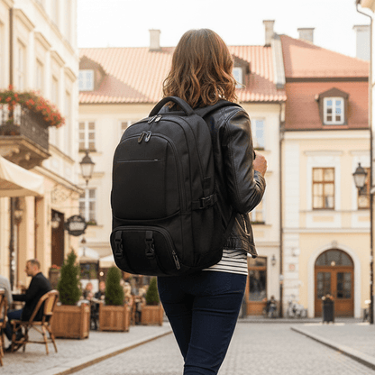 Plecak na Laptopa 17,3 Cala z Komorą Izolowaną i Portem USB
