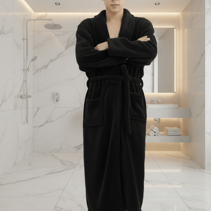 Loose, absorbent bathrobe
