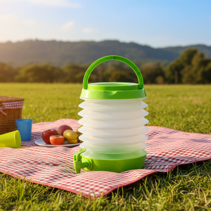 Récipient pliable pour l’eau