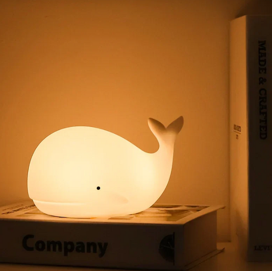 LED whale night light