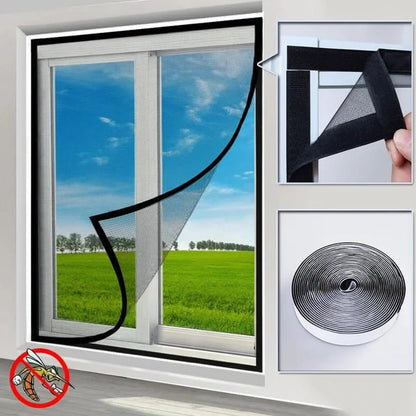 Insect screen with Velcro fastening