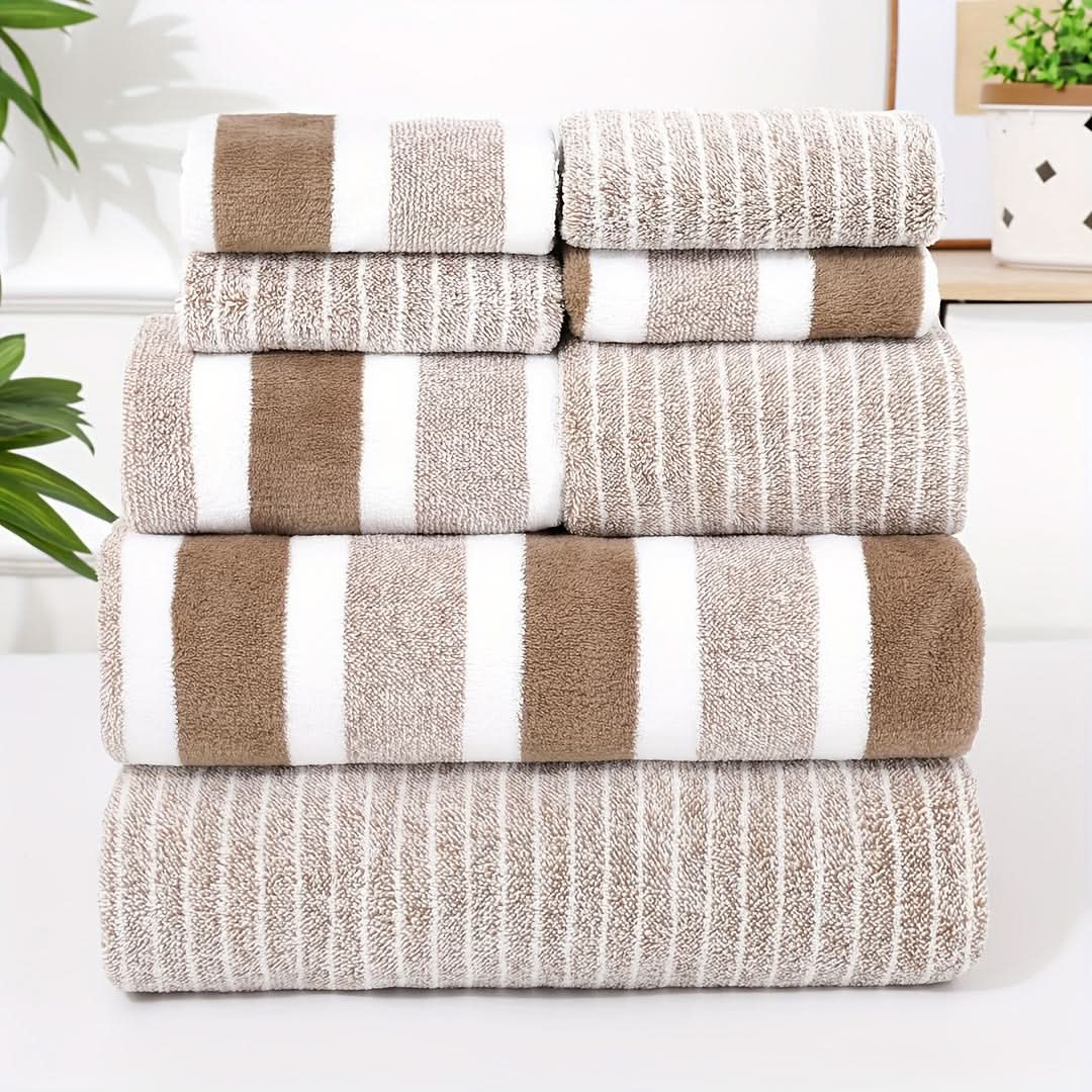 Serviettes en microfibre à séchage rapide (8 pièces)