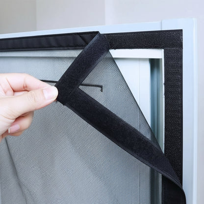 Insect screen with Velcro fastening