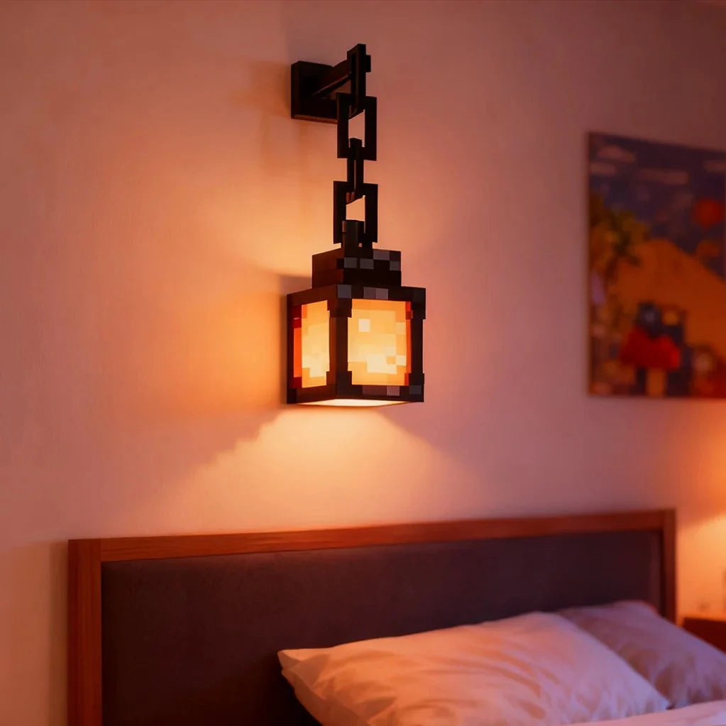 Lampka Nocna LED Pixel Retro z Funkcją Ładowania USB do Pokoju i Biurka