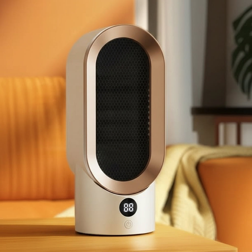 Przenośny Termowentylator Elektryczny 800W z Regulacją Temperatury