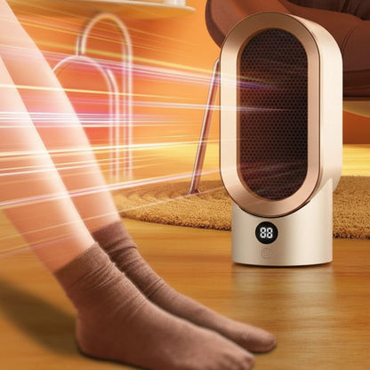 Przenośny Termowentylator Elektryczny 800W z Regulacją Temperatury
