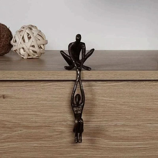 Sculpture moderne en résine