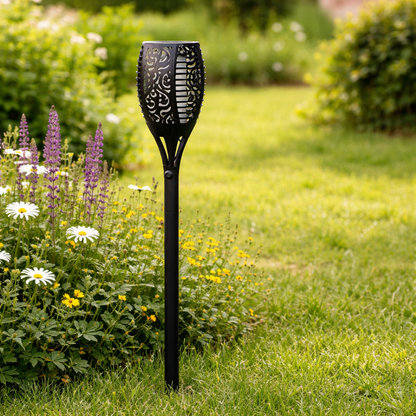 Solarna lampa pochodnia LED