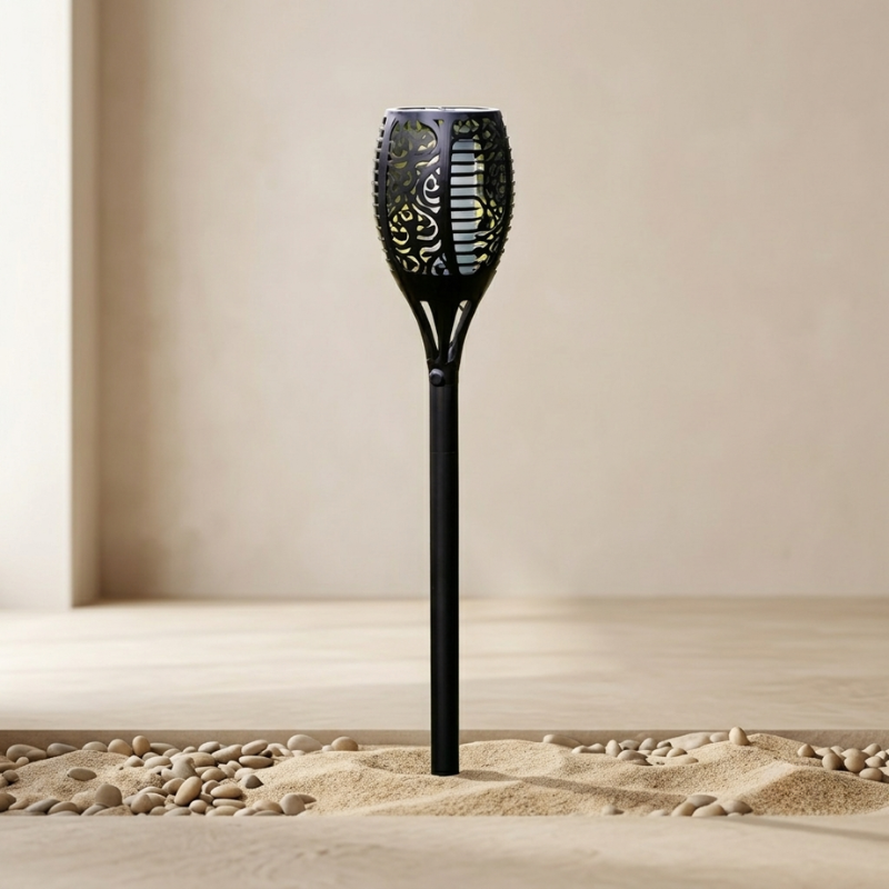 Solarna lampa pochodnia LED