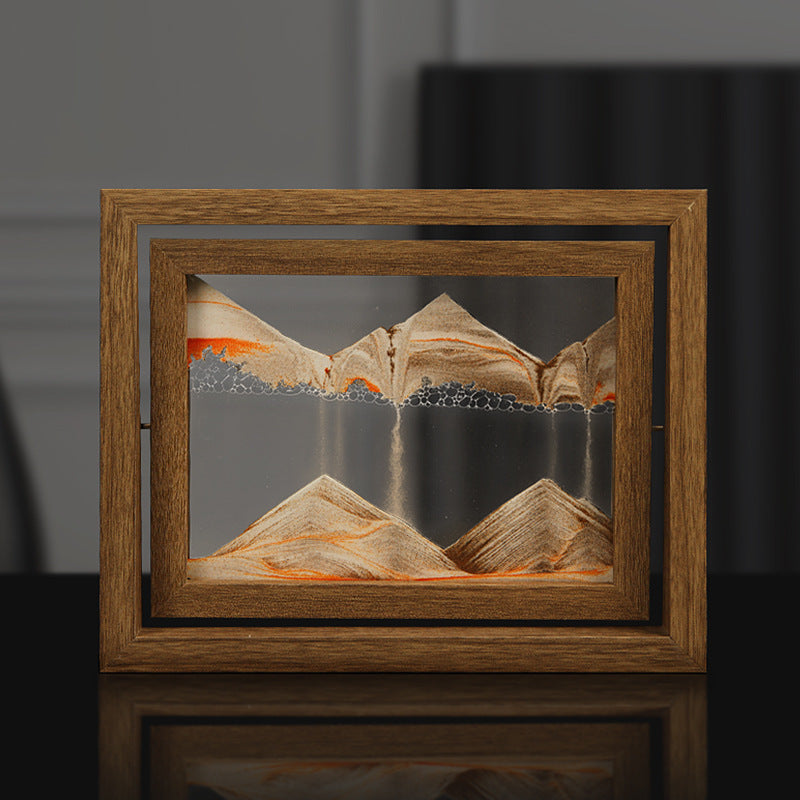 Tableau 3D avec sable mouvant