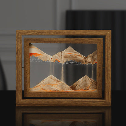 Tableau 3D avec sable mouvant