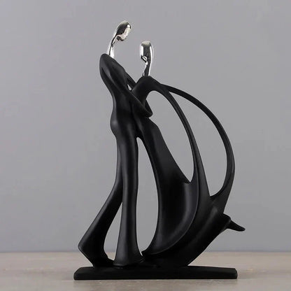 Figurka Tańczącej Pary z Żywicy do Dekoracji Wnętrz – 25 cm