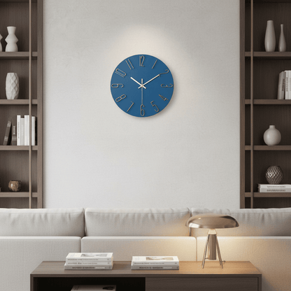 Zegar Ścienny Minimalistyczny 30 cm z Cichym Mechanizmem Kwarcowym