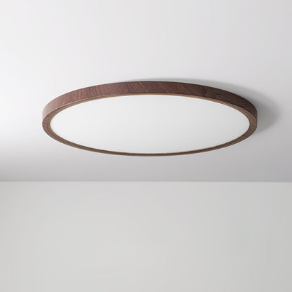 Ultracienka ronde plafondlamp met geïntegreerde LED en instelbare lichtkleur
