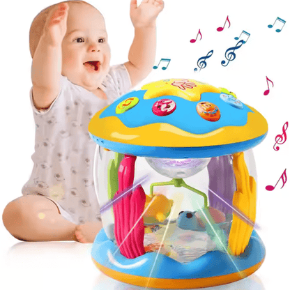 Musicalna Karuzela dla Niemowląt z Efektami Świetlnymi i Dźwiękowymi