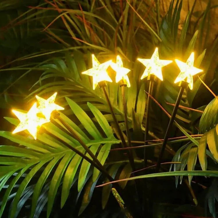 Solarna Lampa Ogrodowa LED Firefly z Efektem Ruchomych Punktów Światła 75 cm